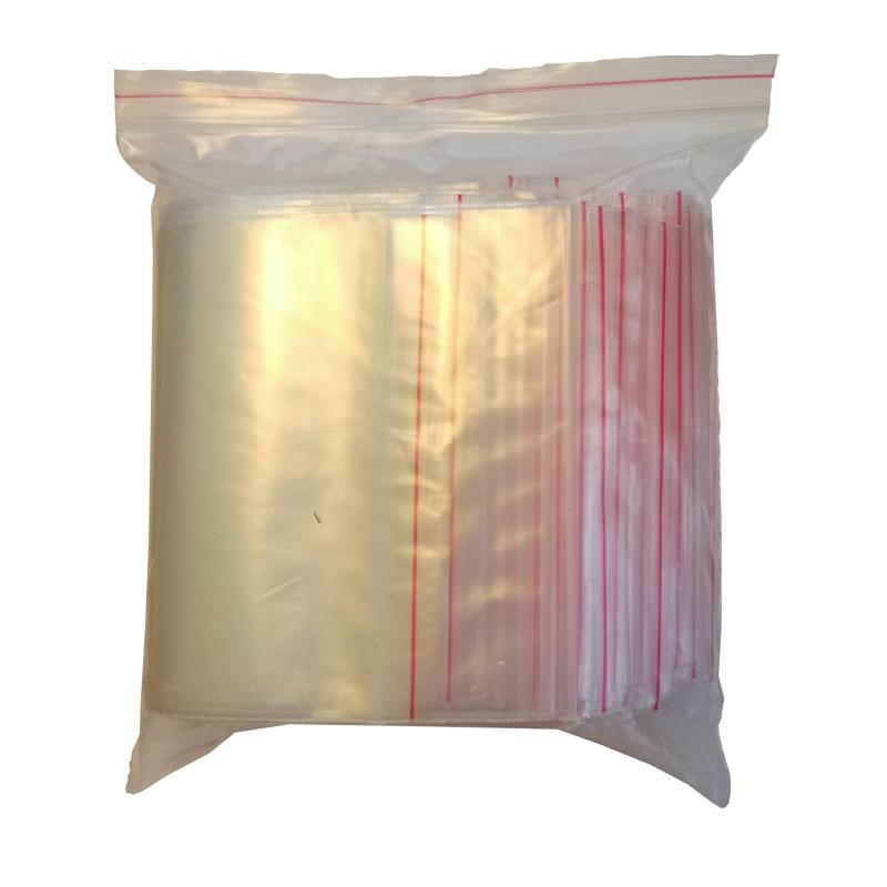 Пакет с замком (Zip Lock) 8х12 см, 80 мкм, 100 шт/упак