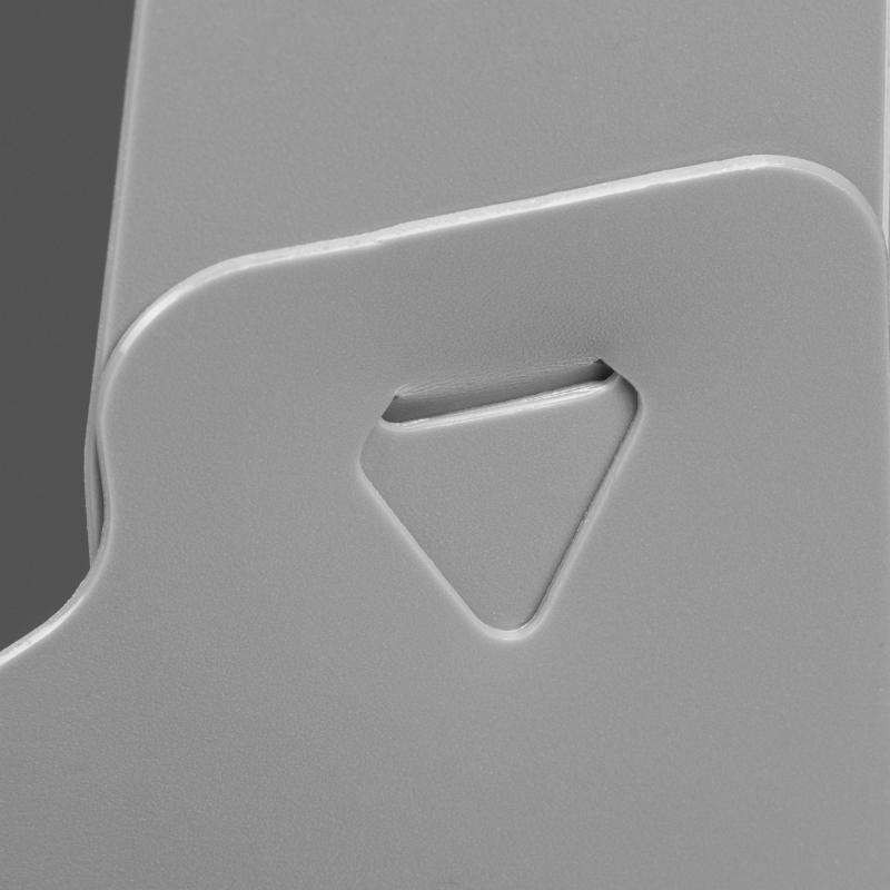 Короб архивный на кнопке Attache 120 мм пластик, серый песок