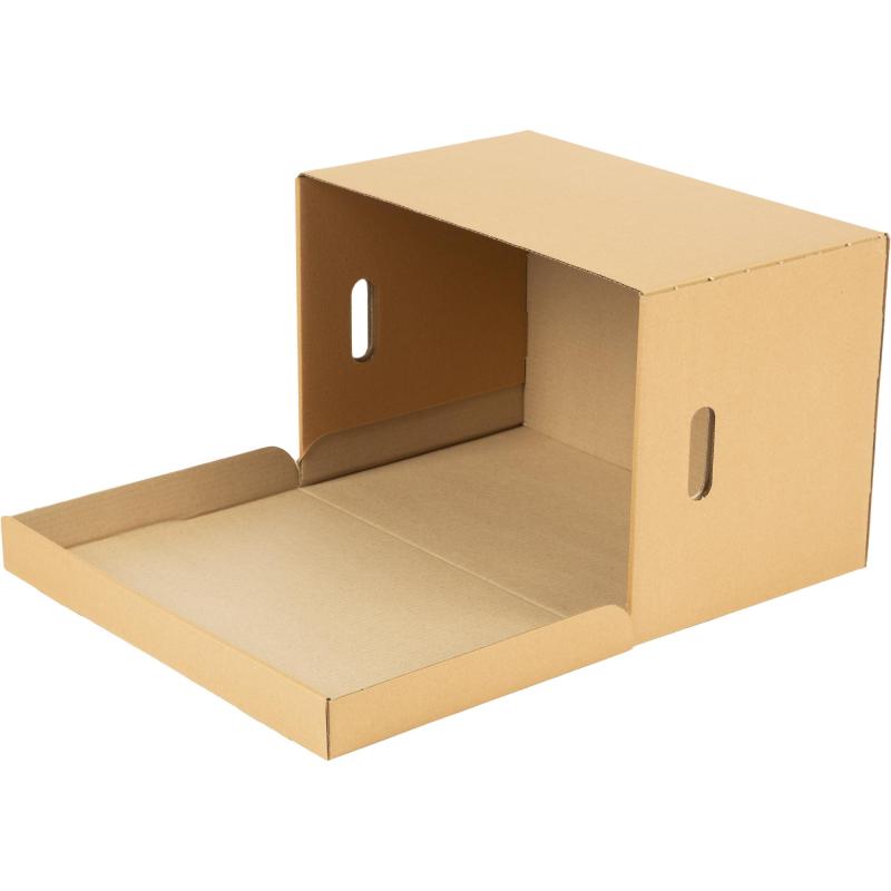 Короб архивный Делопроизводство 480x325x295мм T25B бурый