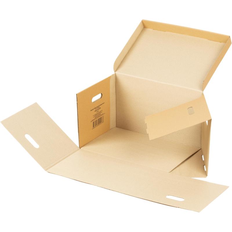 Короб архивный Делопроизводство 480x325x295мм T25B бурый