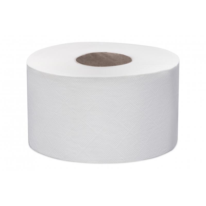Бумага туалетная д/дисп Focus Eco Jumbo 1сл 200м 12рул/уп_5050784/50202454