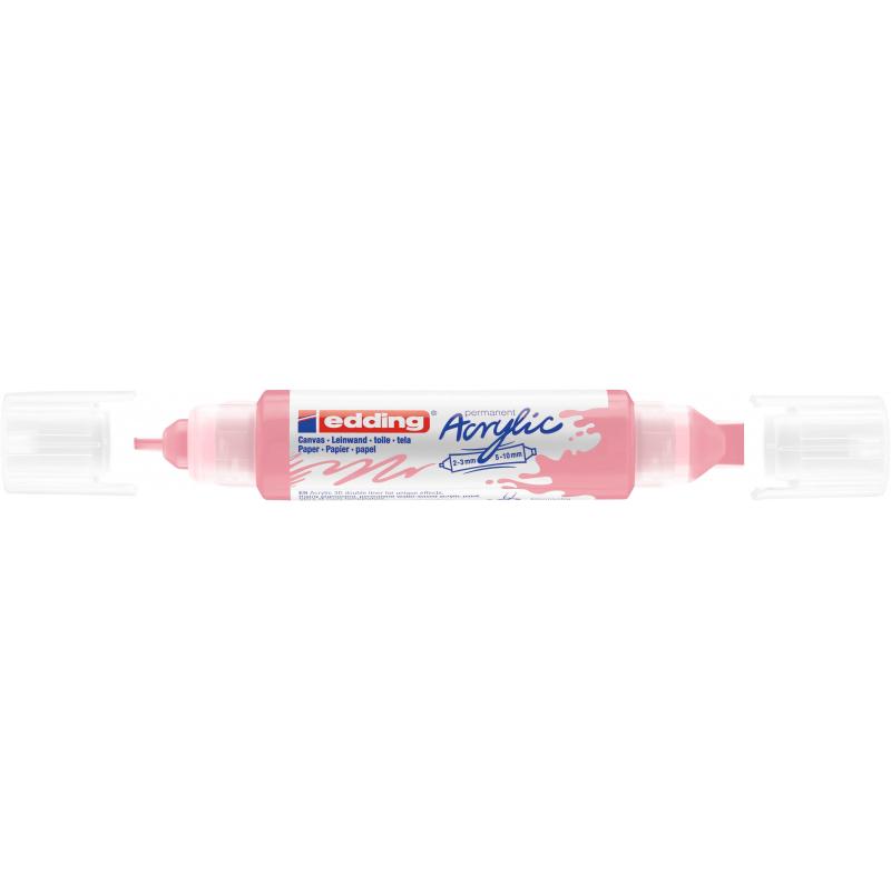 Маркер акриловый двусторон.3D Edding5400/935.Розовато-лилов./Classymauve