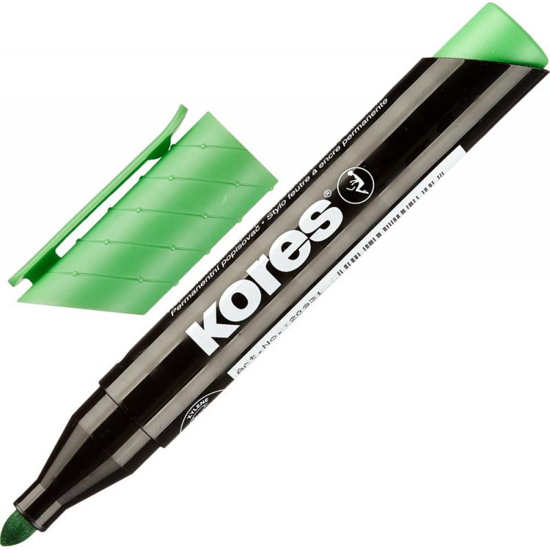 Маркер перманентный KORES набор 6 цв. 1,5-3 мм круглый наконечник '20902