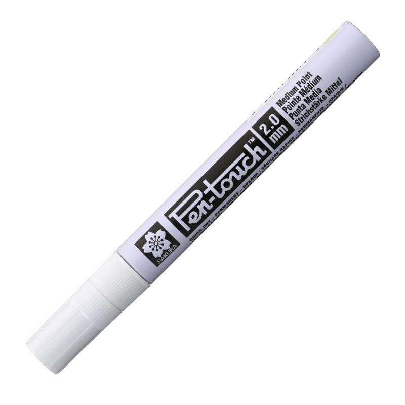 Маркер лаковый Sakura Pen-Touch 2 мм желтый XPFKA302