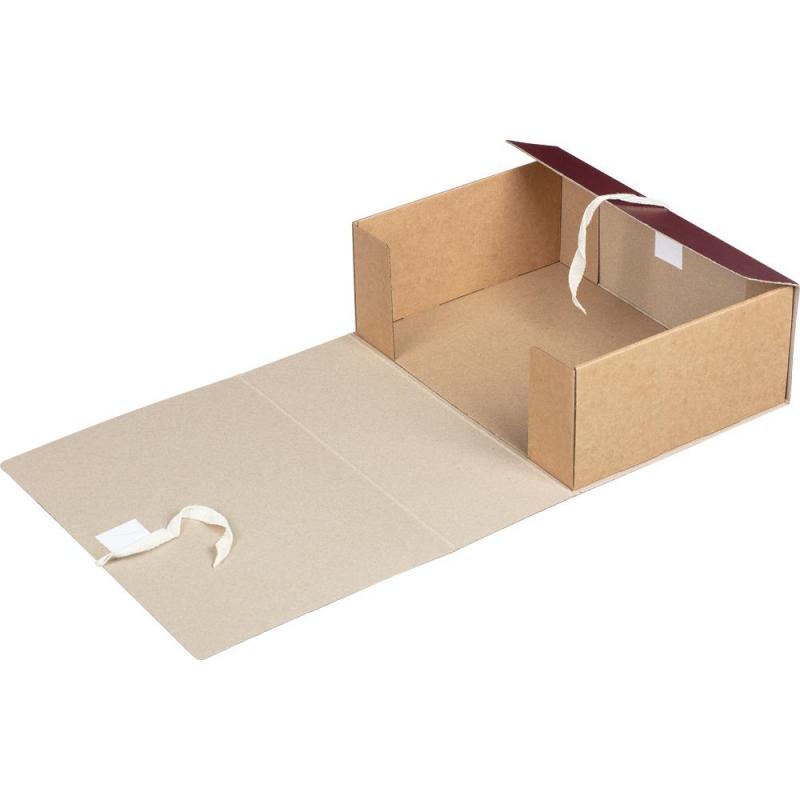 Папка архивная с завязками 120мм  клапан микрогофра,складная