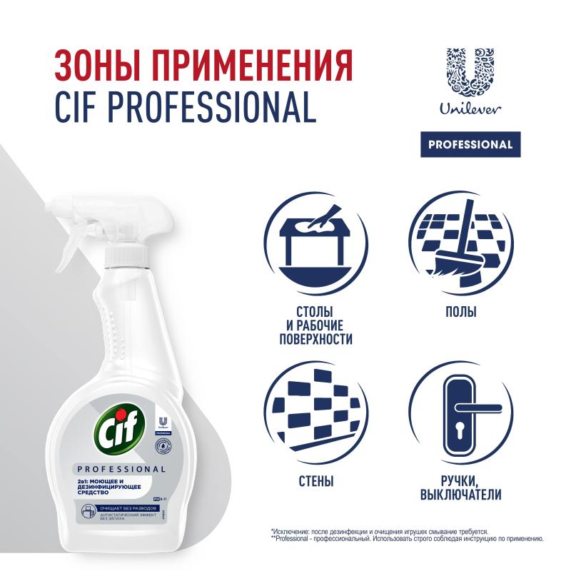 Универсальное чистящее средство СИФ Professional 500мл