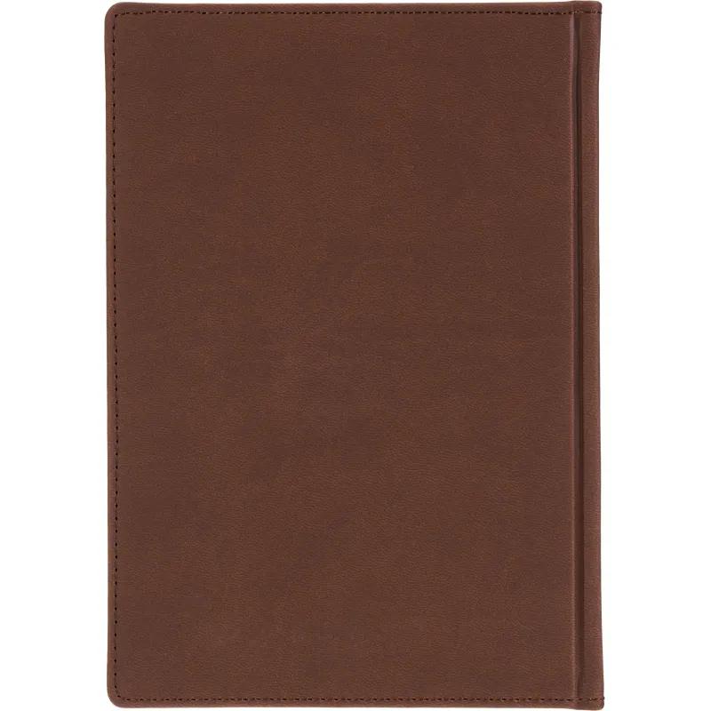Ежедневник датированный 2026 А5+ VELVET Коричневый 3-123/03