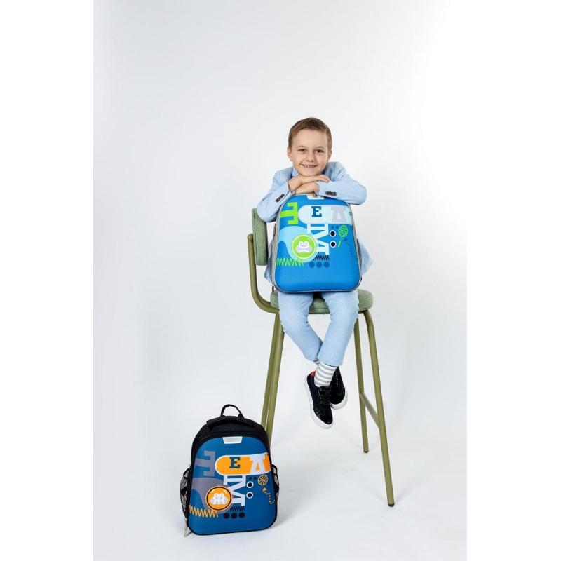 Ранец Light Team оранжевый, 2 отд., (700г)