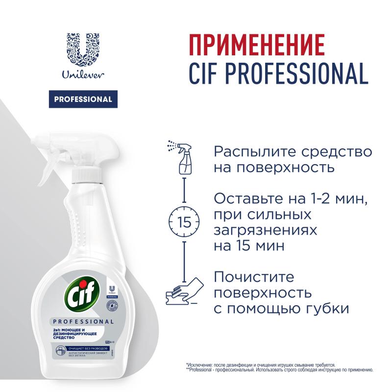 Универсальное чистящее средство СИФ Professional 500мл