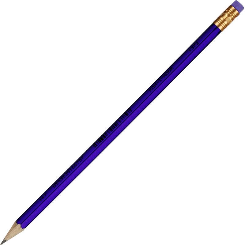 Карандаш чернографитный KOH-I-NOOR 1372 ORIENTAL HB с ластиком Чехия