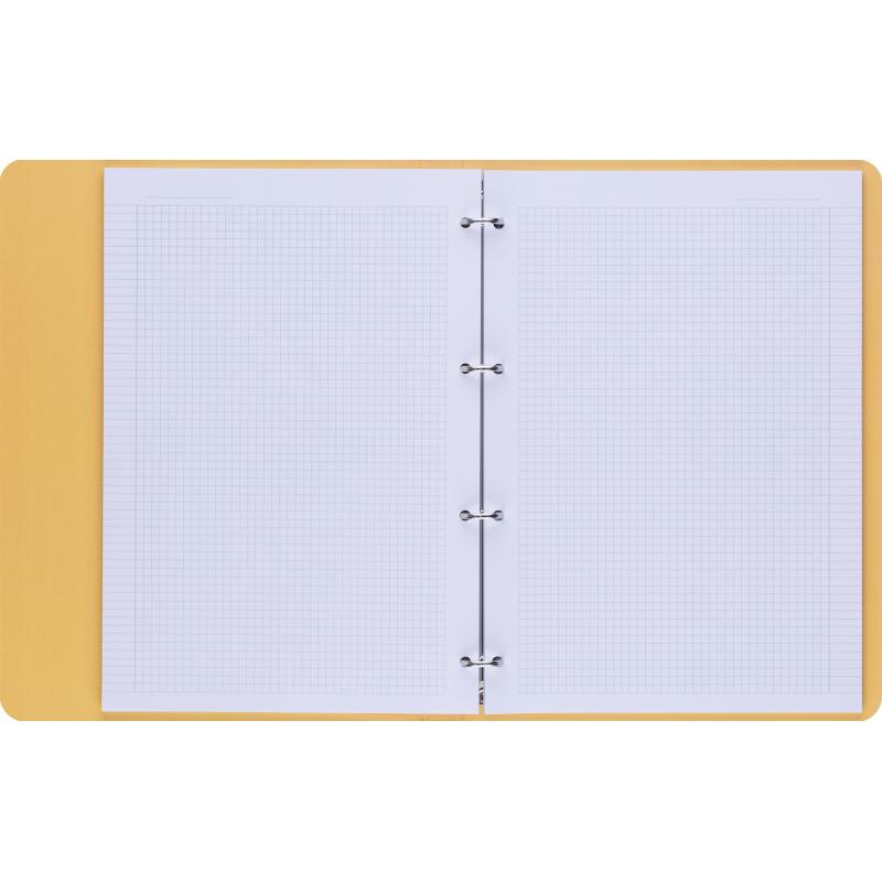 Тетрадь общая, BS, А4, 120л., клетка, кольца, . April, цветы N4240