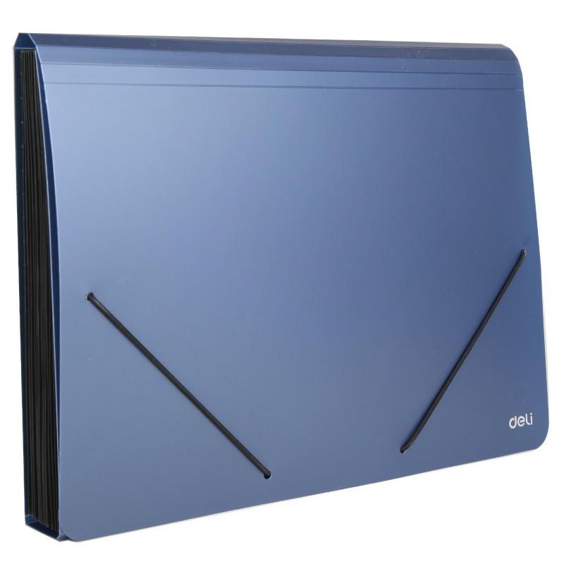 Папка органайзер Start на резин горизонтА4 13отд РР 0,75мм в ассортим E5551