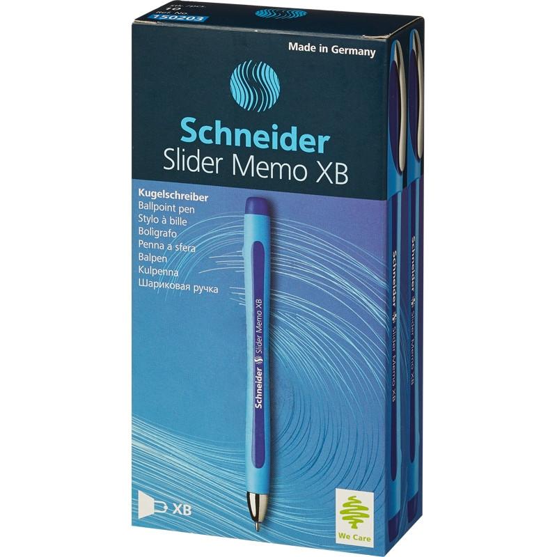 Ручка шариковая неавтомат. SCHNEIDER Memo 502/3 корпус синий 0,8мм