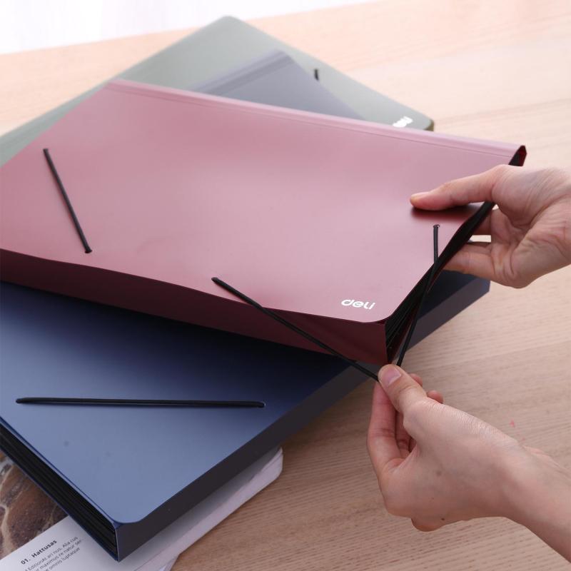 Папка органайзер Start на резин горизонтА4 13отд РР 0,75мм в ассортим E5551