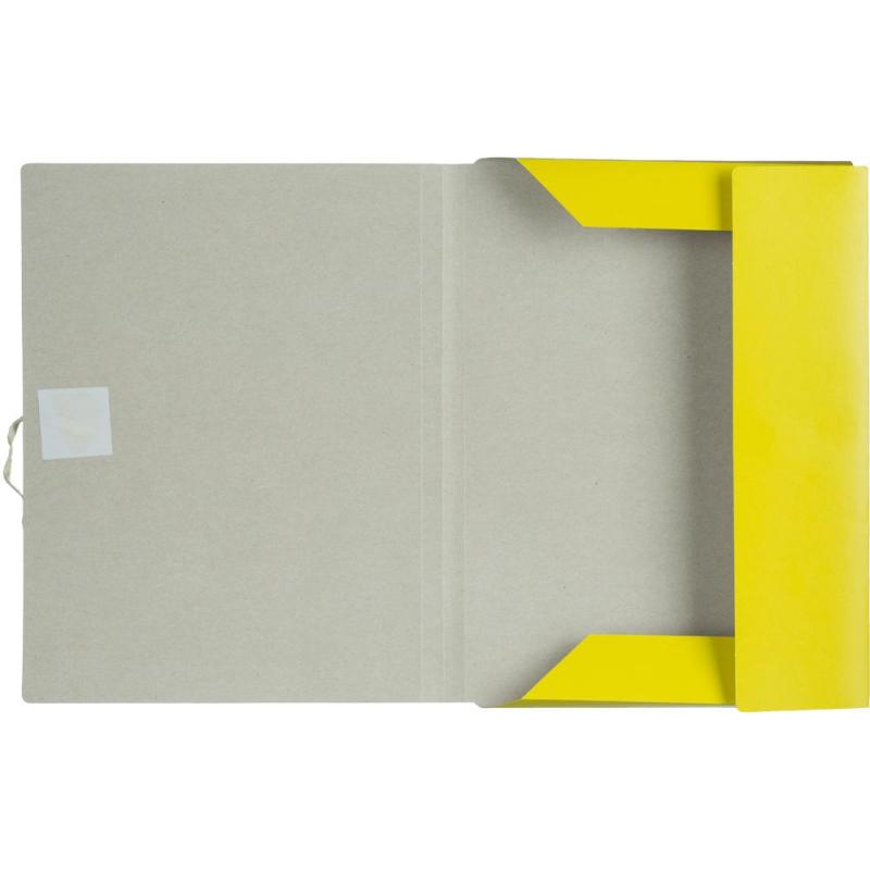 Папка с завязками Дело 300гр/м2 мелованный 4 цвета, 20 шт/уп