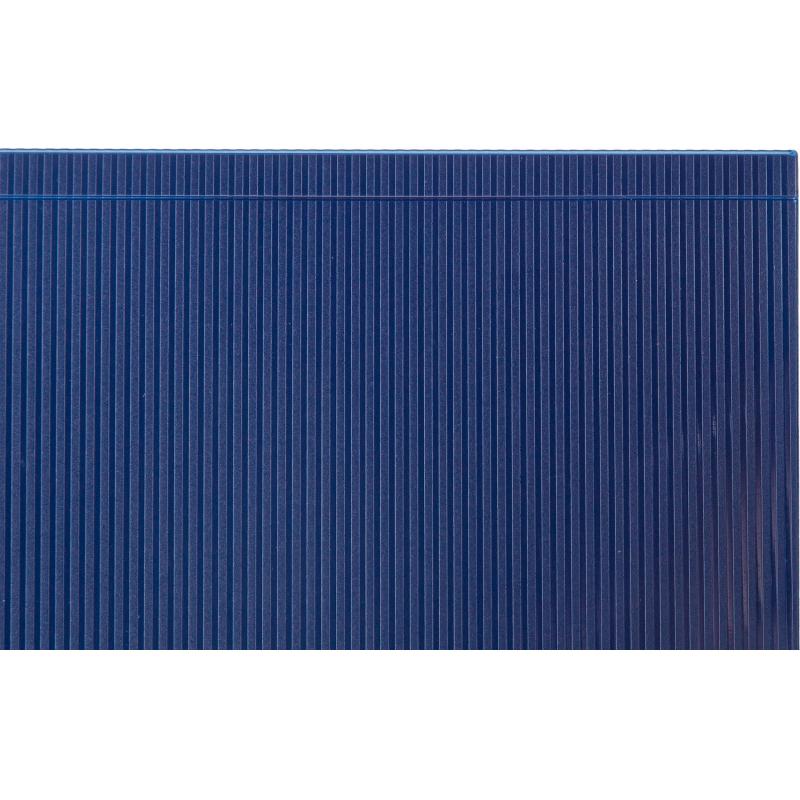 Портфель-картотека Комус на резинке 12 отд. А4, синий