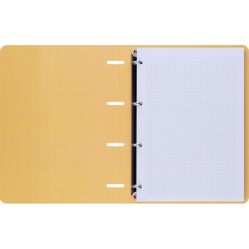 Тетрадь общая, BS, А4, 120л., клетка, кольца, . April, цветы N4240