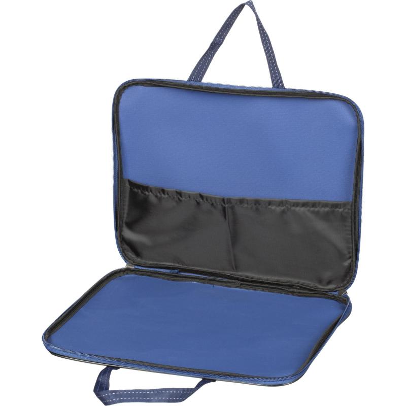 Папка-портфель А4 ручка из тесьмы 1426261 синий  /1Ш421_с