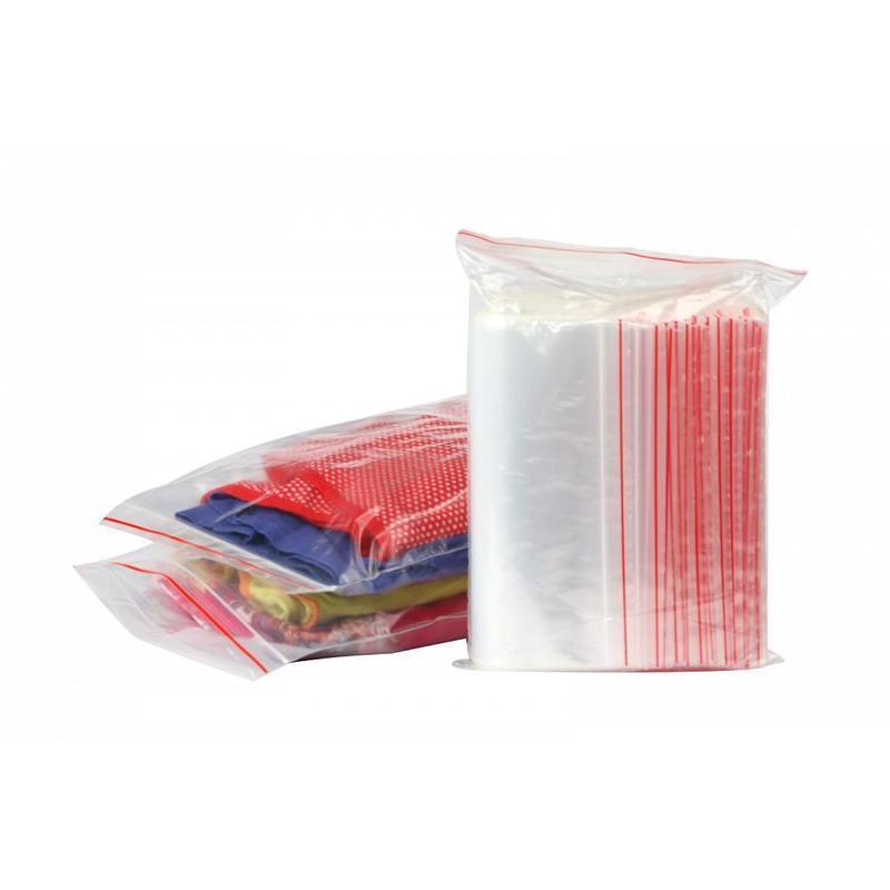 Пакет с замком (Zip-lock) 30х40 см, 32 мкм, 100 шт/уп