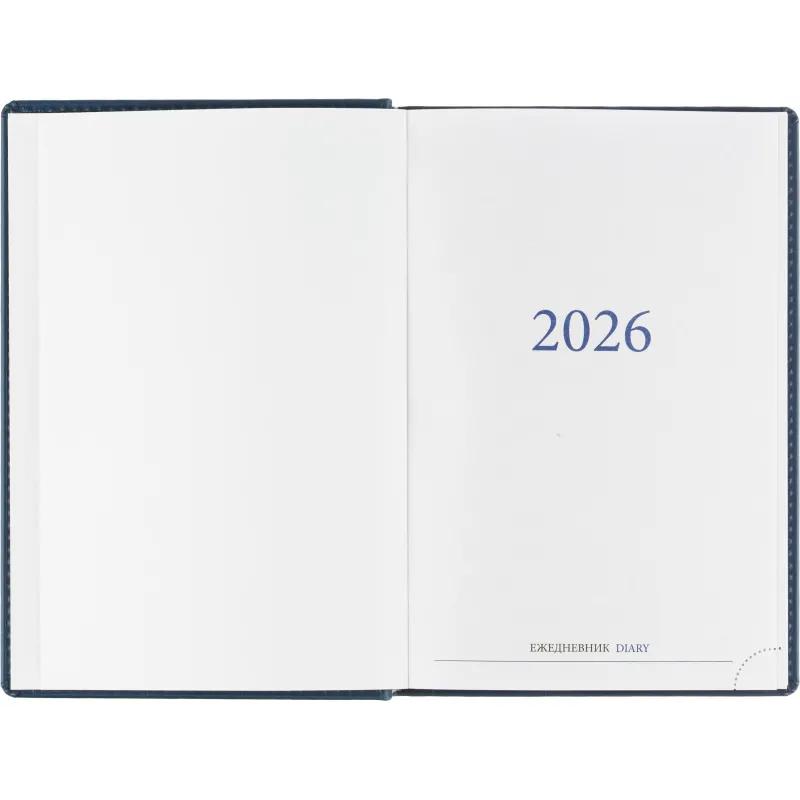 Ежедневник датированный 2026, синий,А5, 148х218 мм,352 стр,АТТАСНЕ Вива