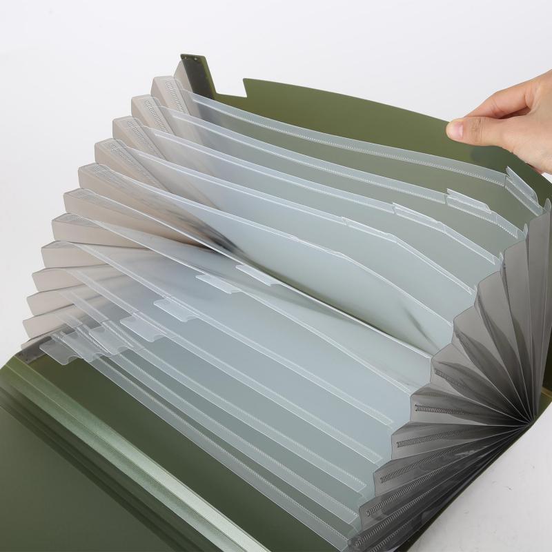 Папка органайзер Start на резин горизонтА4 13отд РР 0,75мм в ассортим E5551