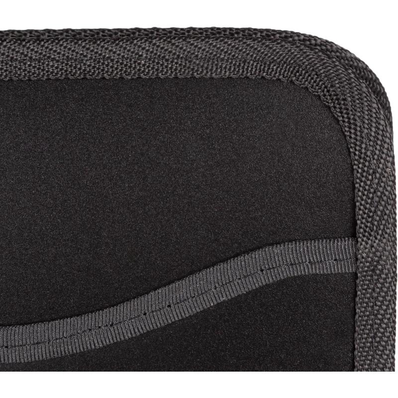 Папка-портфель Комус пластик/нейлон 3 отделения, А3