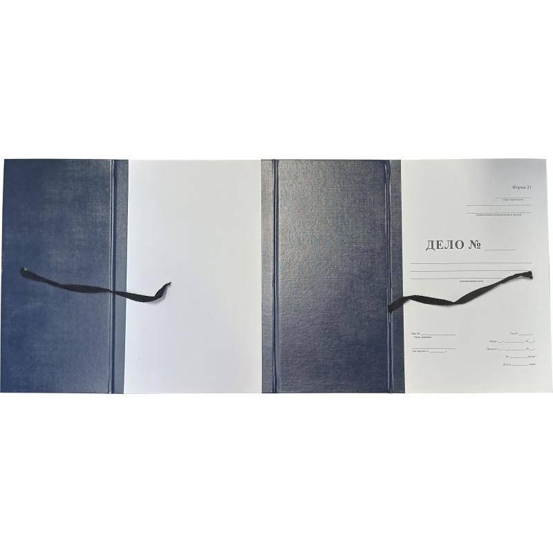 Короб архивный Attache Дело Форма 21,150мм карт/ бумв.син. кореш,.разборный