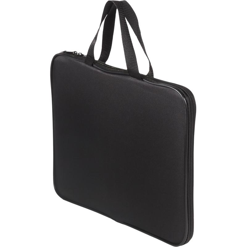 Папка-портфель А4 ручка из тесьмы 1426260 черный  /1Ш421_6260