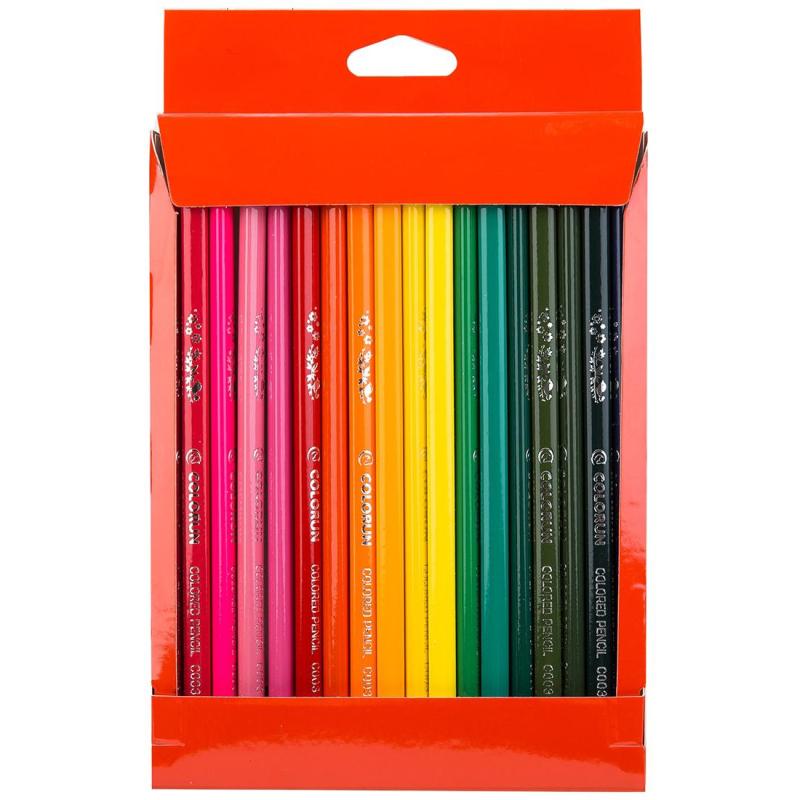 Карандаши цветные Deli ColoRun тополь 36 цв/наб EC00330