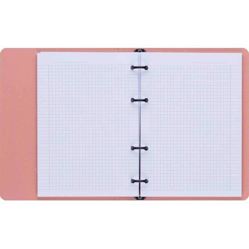 Тетрадь общая, BS, А5, 120л., клетка, кольца, Flora, букет N4757
