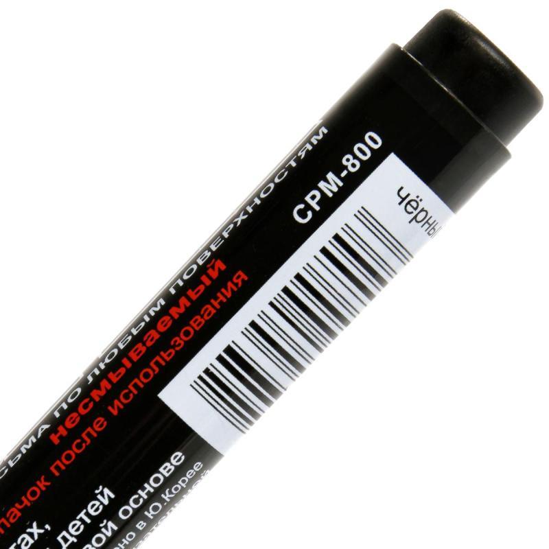 Маркер перманентный Crown Multi Marker  черный, пулевидный, 3мм