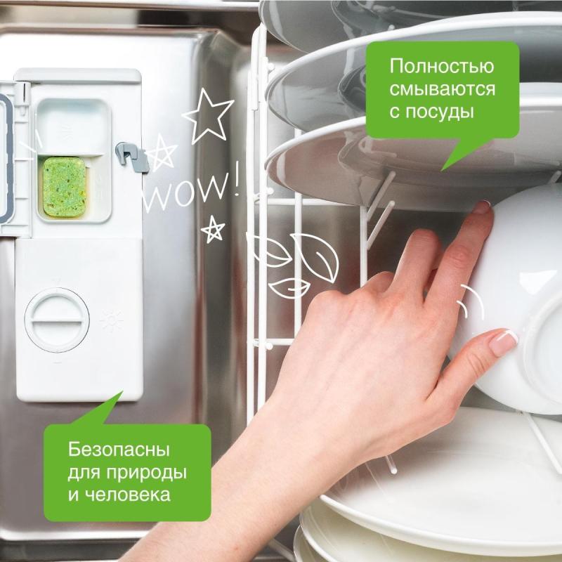 Таблетки для ПММ SYNERGETIC бесфосфатные 100шт/уп