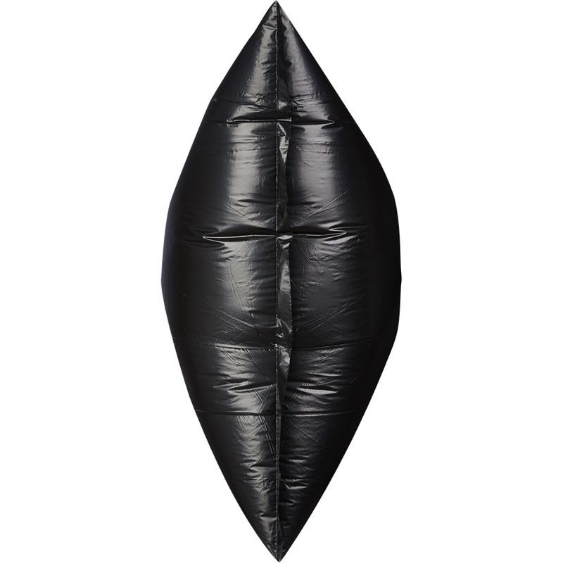 Мешки для мусора ПВД 160л 90x110см 50мкм черные 10шт/рул_Green Pack