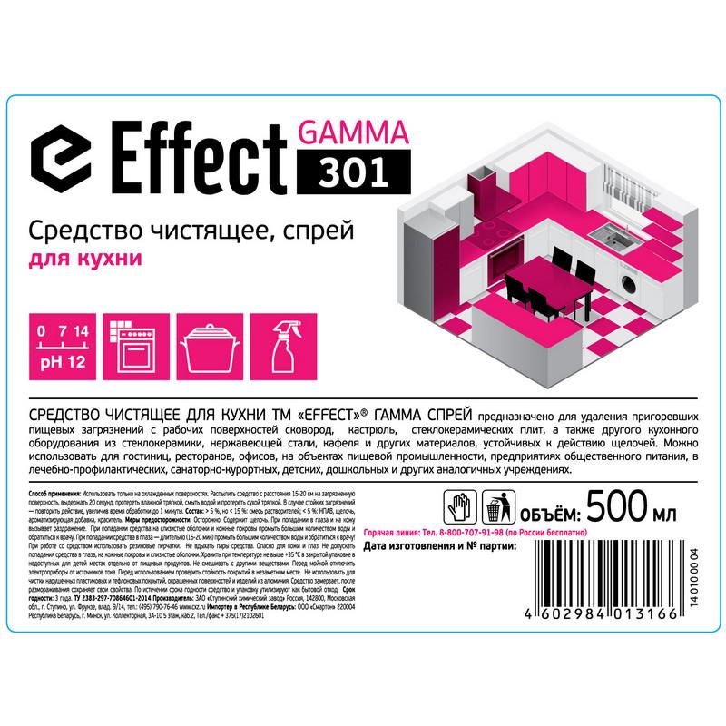 Профхим д/кухни щел чистящ, антижир Effect/GAMMA 301, 0,5л_т/р