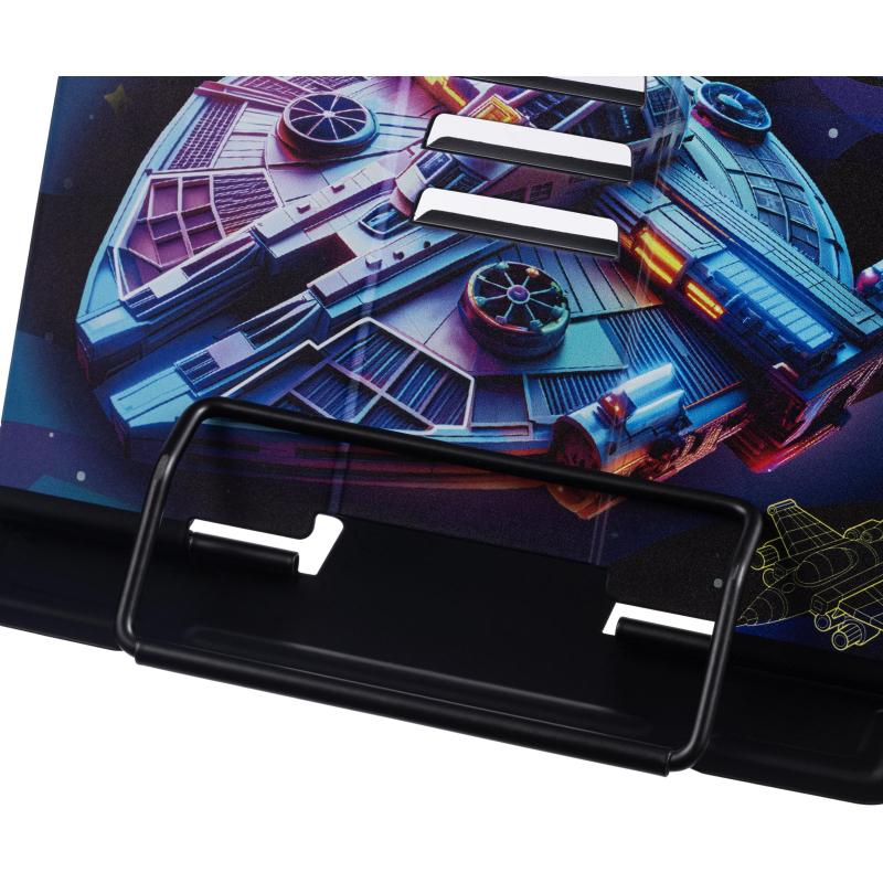 Подставка для книг Комус Класс Star Way,металл19x15,5x20см,7 настроек