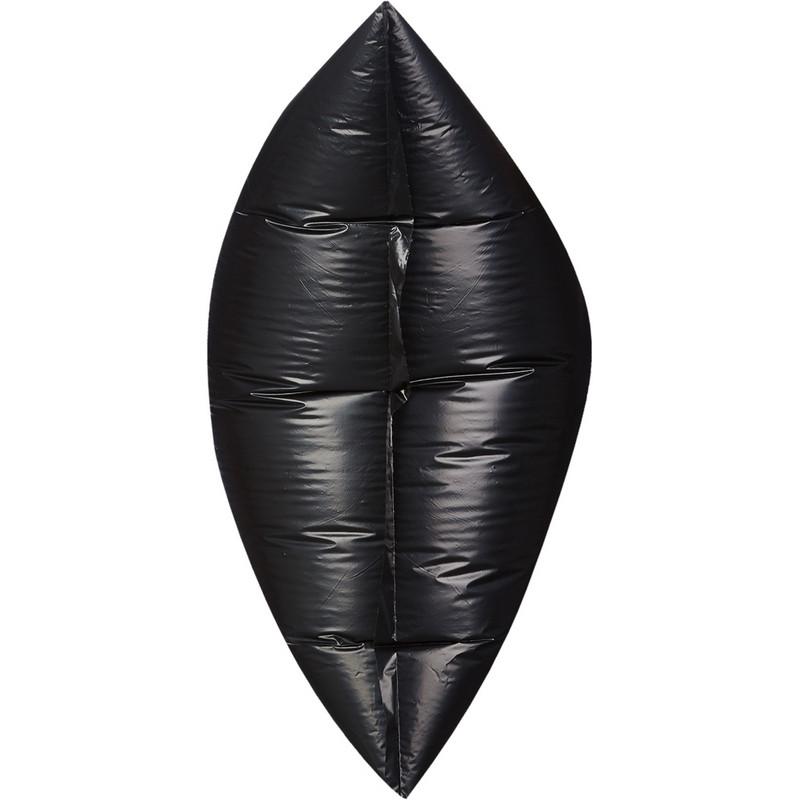 Мешки для мусора ПВД 120л 40мкм 10шт/рул черные 70х110см_Green Pack