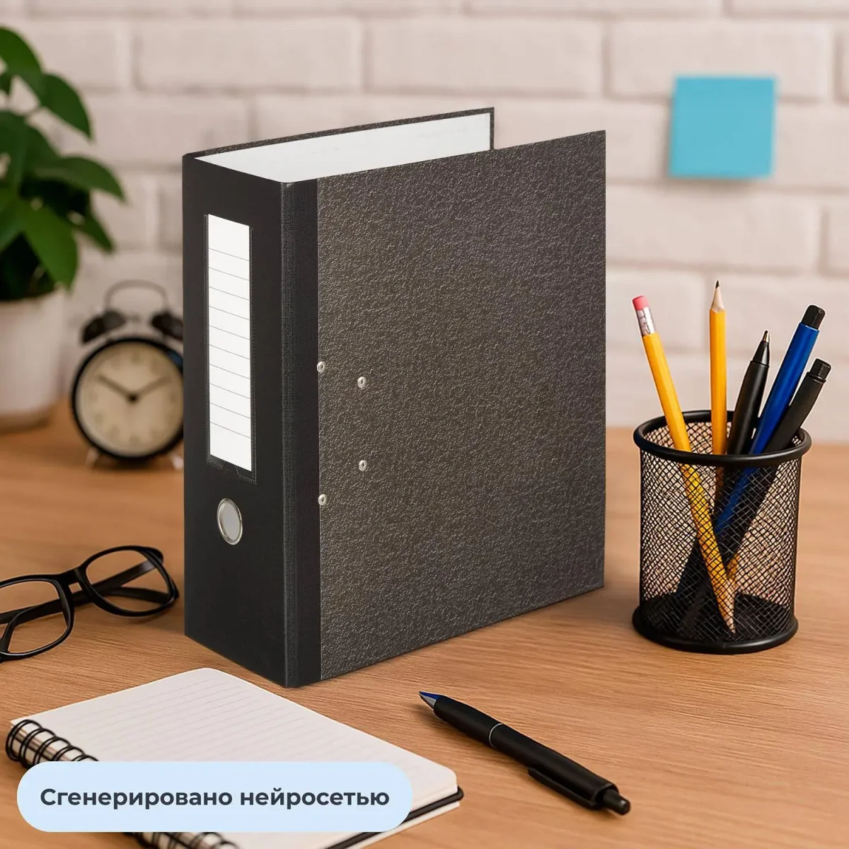 Папка-регистратор Attache 125мм мрамор 2 арочных механ кореш бумвин карман