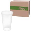 Стакан одноразовый Bubble Cup 500мл матовый/прозр., 400шт/кор (1021П)