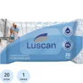 Салфетки влажные Luscan освежающие 20шт/уп