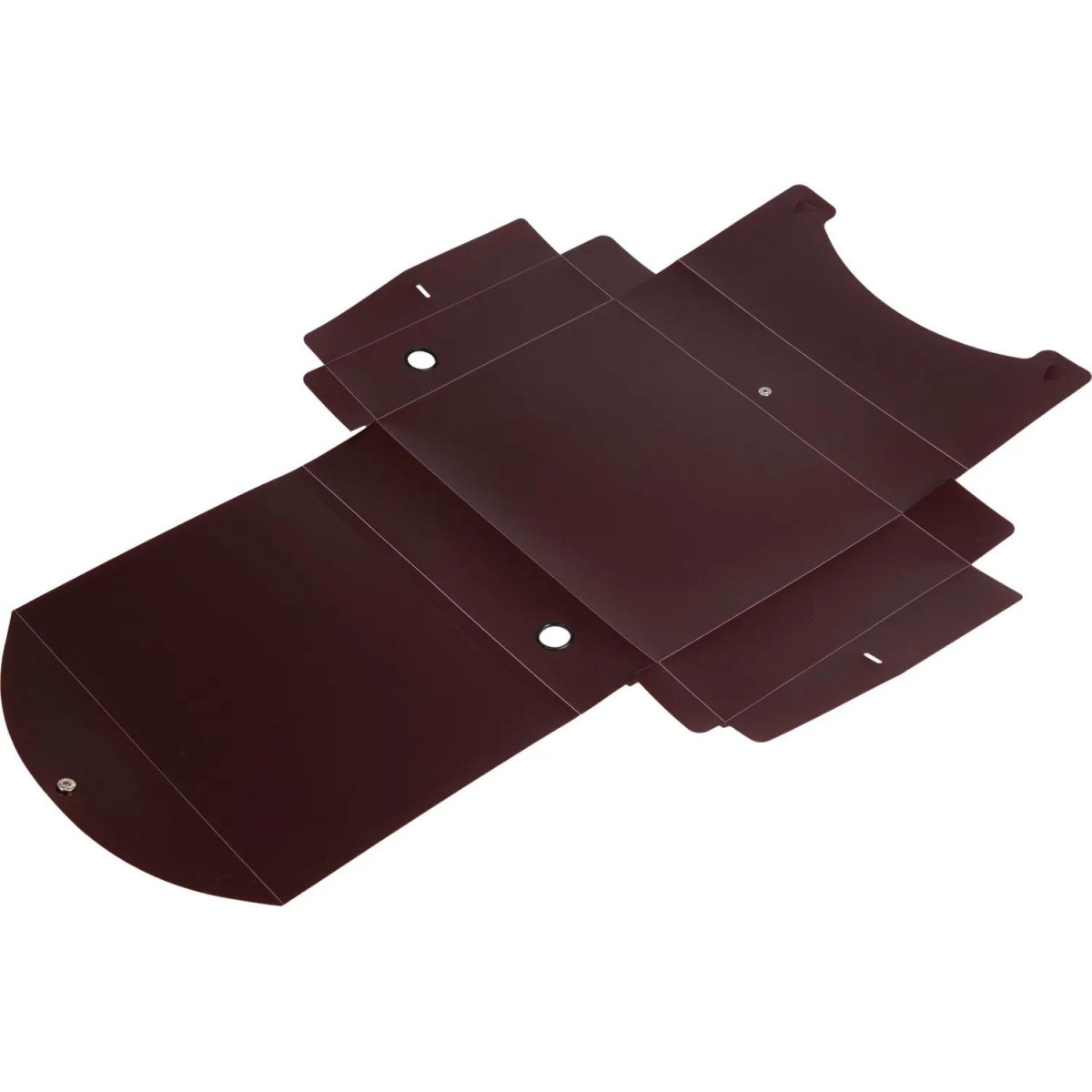 Короб архивный на кнопке Attache 70 мм пластик,бордовый песок