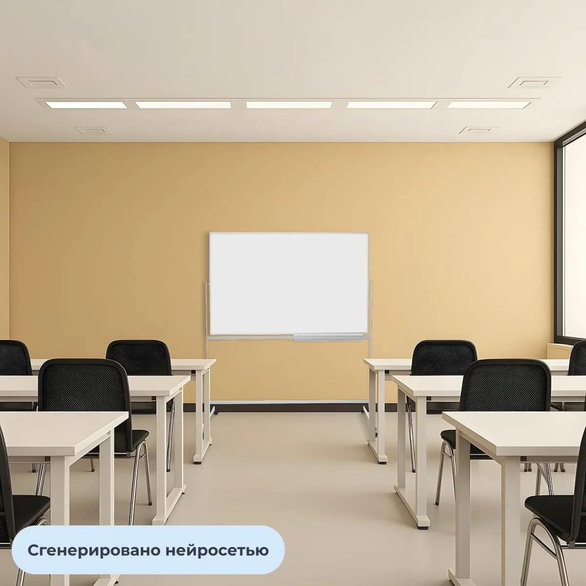 Доска магнитно-маркерная поворотная Attache Twist 100х120см