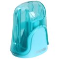 Точилка ручная Deli U-touch, 1 отверстие, с контейнером, пластик, ассорти