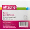 Блок для записей на склейке 9х9х9 белый 60 г, 65