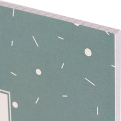 Бизнес-тетрадь Flakes blue обложка УФ лак, спираль, А4, 48л, клетка