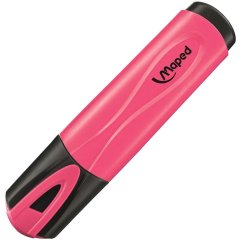 Маркер текстовыделитель Maped FLUO PEP'S CLASSIC 1-5 мм, розовый,742536