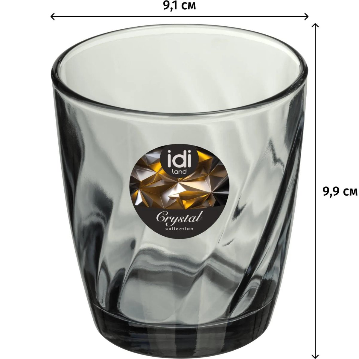 Стакан Crystal 360мл 6шт