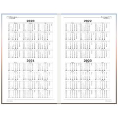 Ежедневник недатированный 7БЦ, А5,128л Европ.город