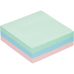 Стикеры Attache Simple куб 76х76, пастель 3 цвета 300 л