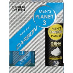 Подарочный набор Men's Planet  Carbon3 Шампунь 250 + Гель д/душа 250мл муж