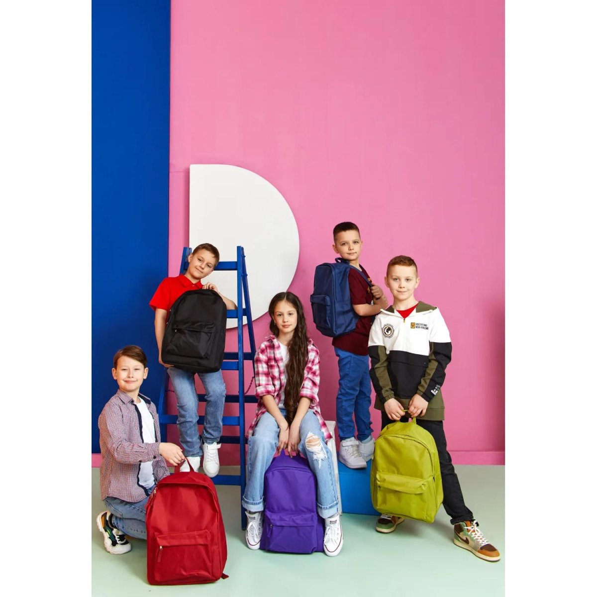 Рюкзак Комус Класс SMPL 18L черный 41х32х14